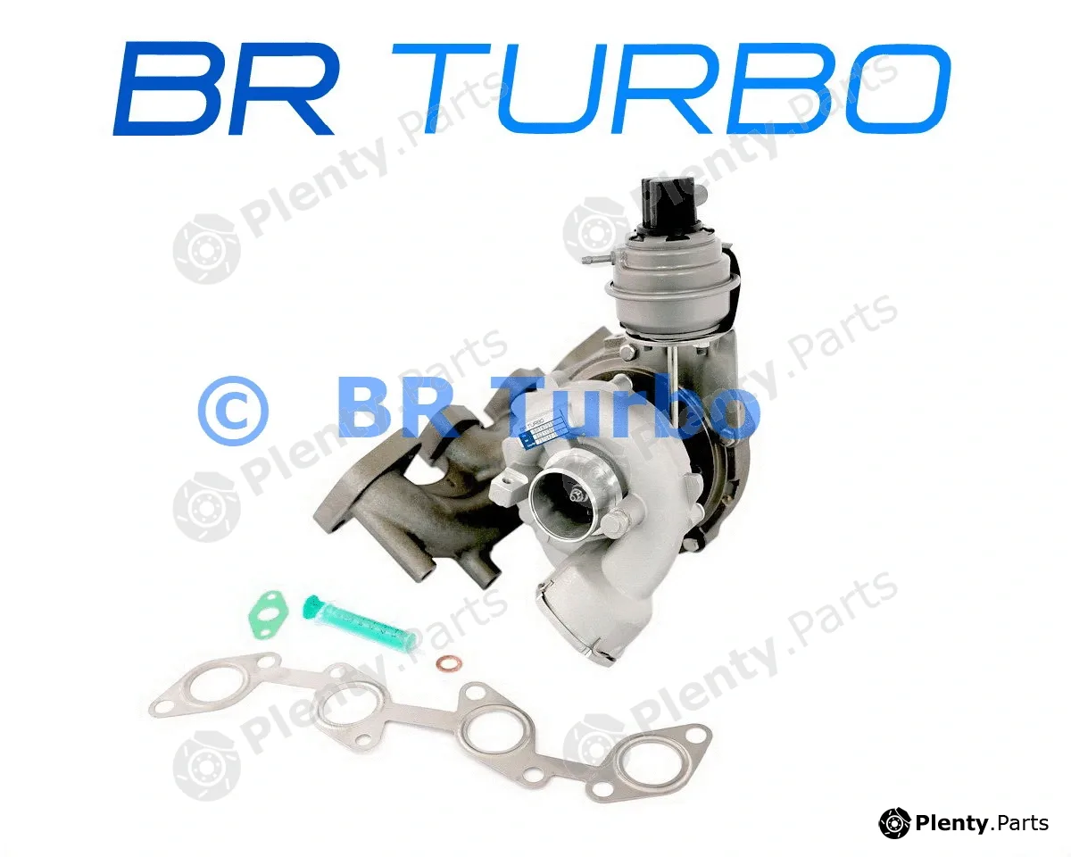 BR Turbo BRTX7518 — Charger, charging (supercharged/turbocharged) NEW BR TURBO TURBOCHARGER WITH GASKET KIT