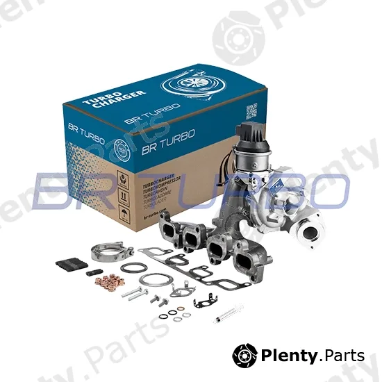 BR Turbo BRTX6860M — Charger, charging (supercharged/turbocharged) NEW BR TURBO TURBOCHARGER WITH MOUNTING KIT