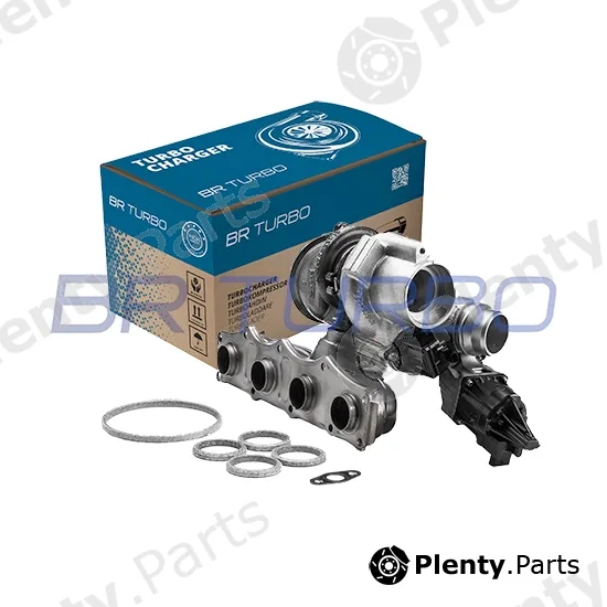 BR Turbo 49U7702126RSG — Charger, charging (supercharged/turbocharged) REMANUFACTURED TURBOCHARGER WITH GASKET KIT