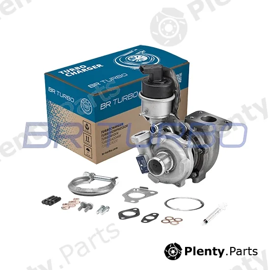 BR Turbo BRTX7526M — Charger, charging (supercharged/turbocharged) NEW BR TURBO TURBOCHARGER WITH MOUNTING KIT