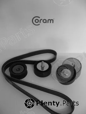 Coram KTC1006002 — V-Ribbed Belt Set