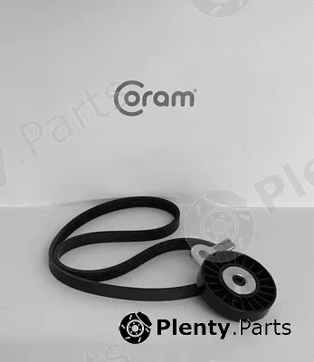 Coram KTC1011.50 — V-Ribbed Belt Set