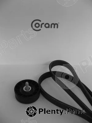 Coram KTC1017.96 — V-Ribbed Belt Set