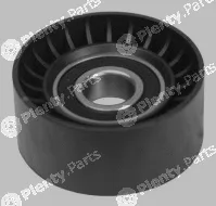 Coram C754 — Deflection/Guide Pulley, V-ribbed belt