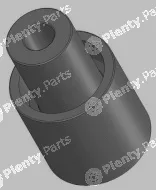 Coram C789 — Deflection/Guide Pulley, timing belt