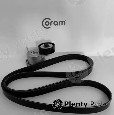 Coram KTC1010 — V-Ribbed Belt Set