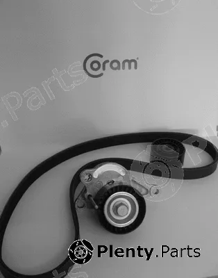 Coram KTC10491056.67 — V-Ribbed Belt Set
