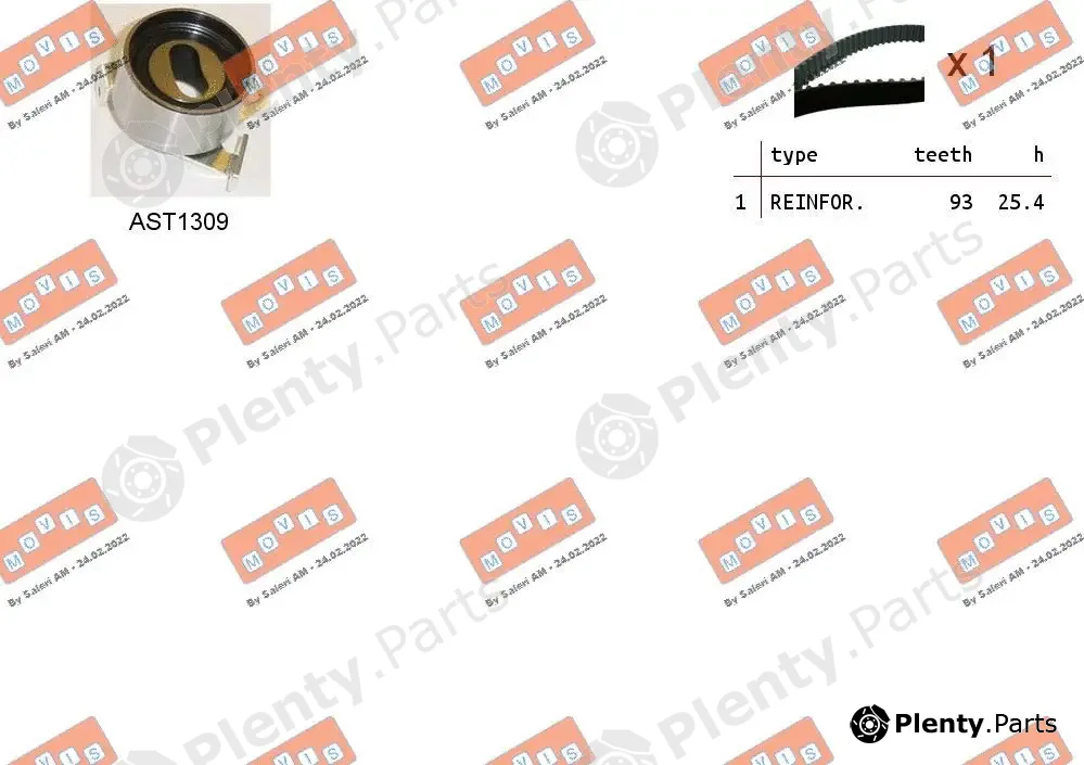 Movis ASTK1144 — Timing Belt Kit