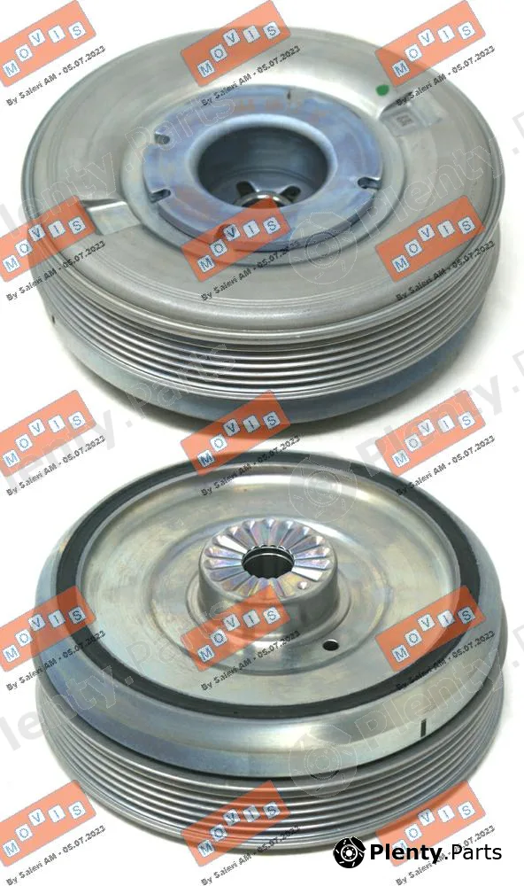 Movis AST9381 — Belt Pulley, crankshaft