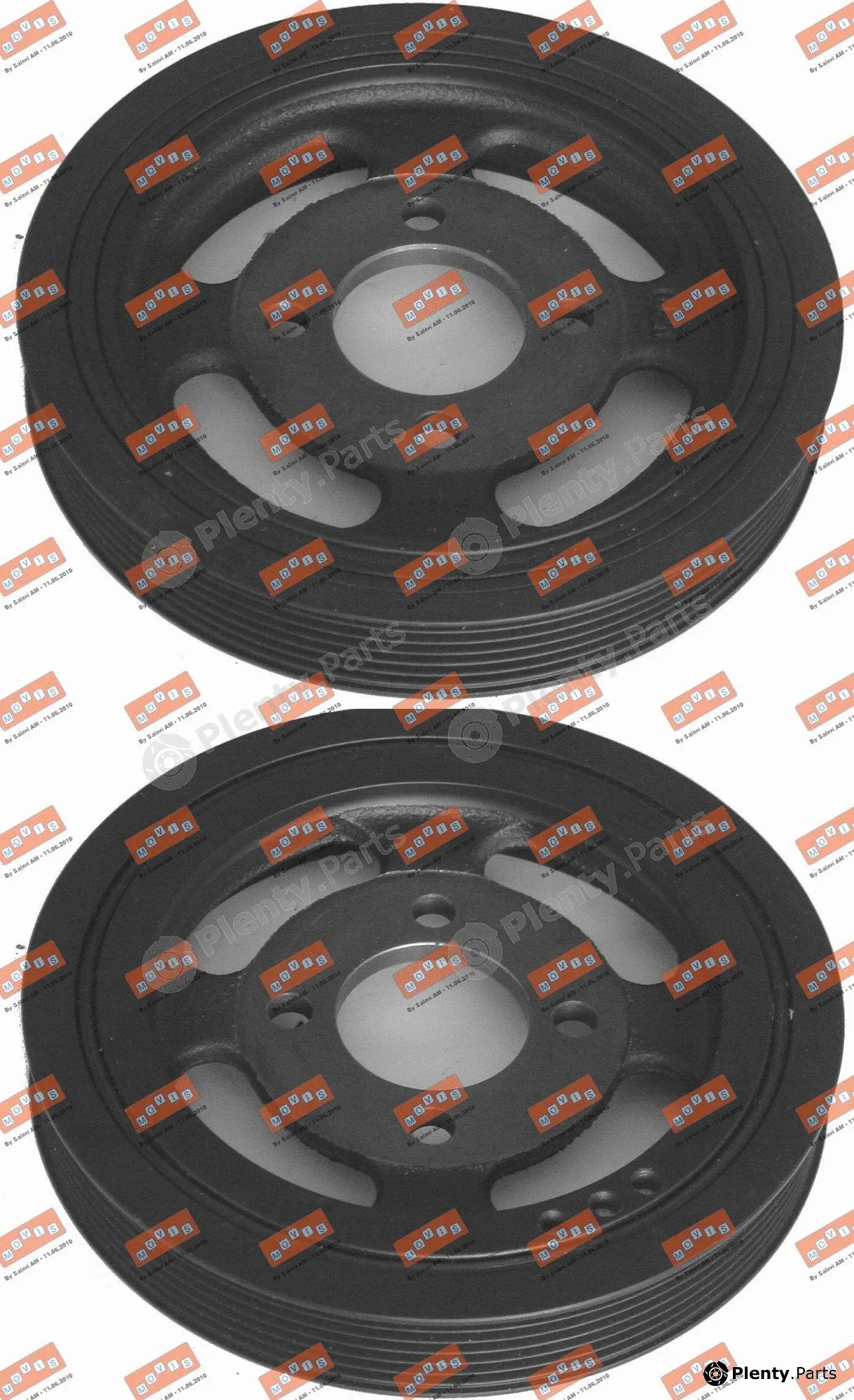 Movis AST9113 — Belt Pulley, crankshaft