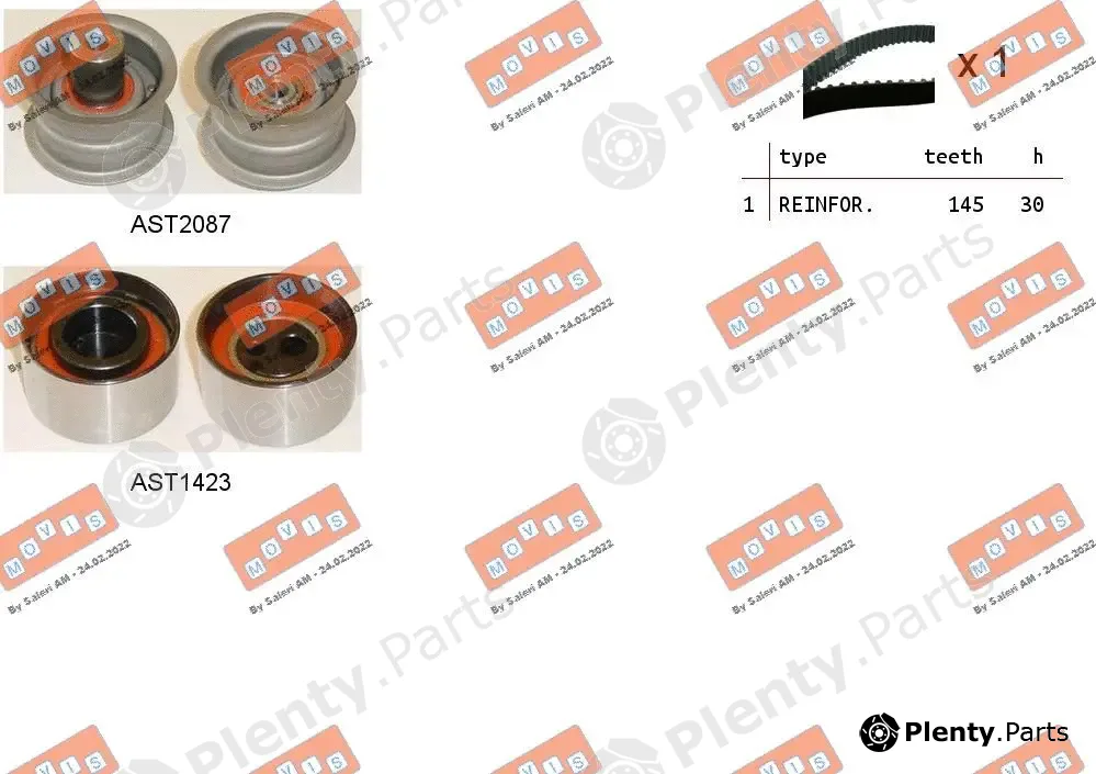 Movis ASTK1069 — Timing Belt Kit