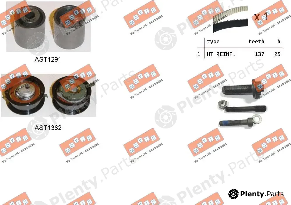 Movis ASTK1024 — Timing Belt Kit