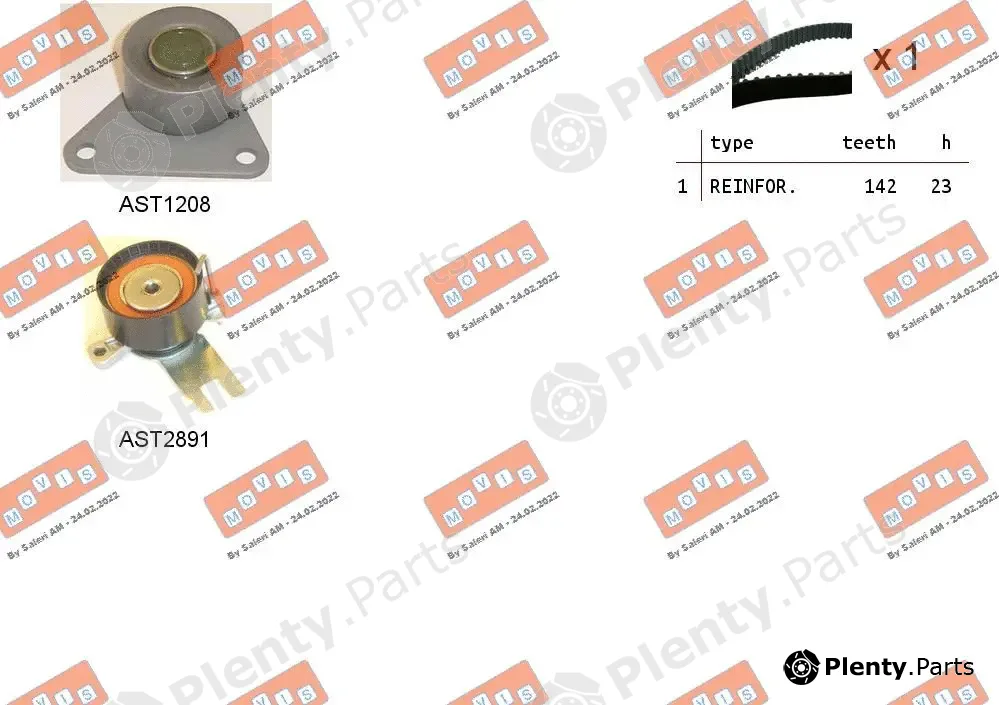 Movis ASTK1155 — Timing Belt Kit