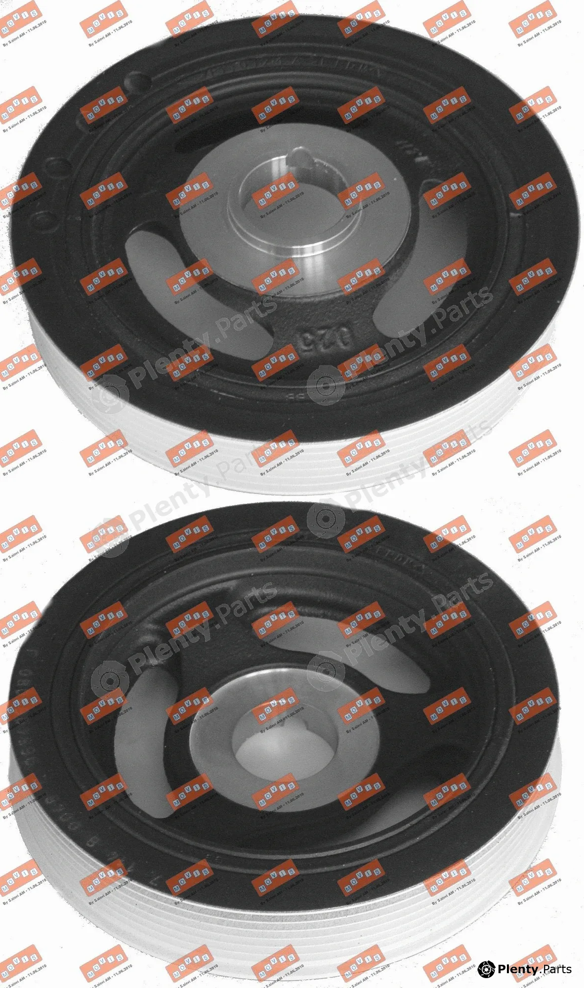 Movis AST9127 — Belt Pulley, crankshaft