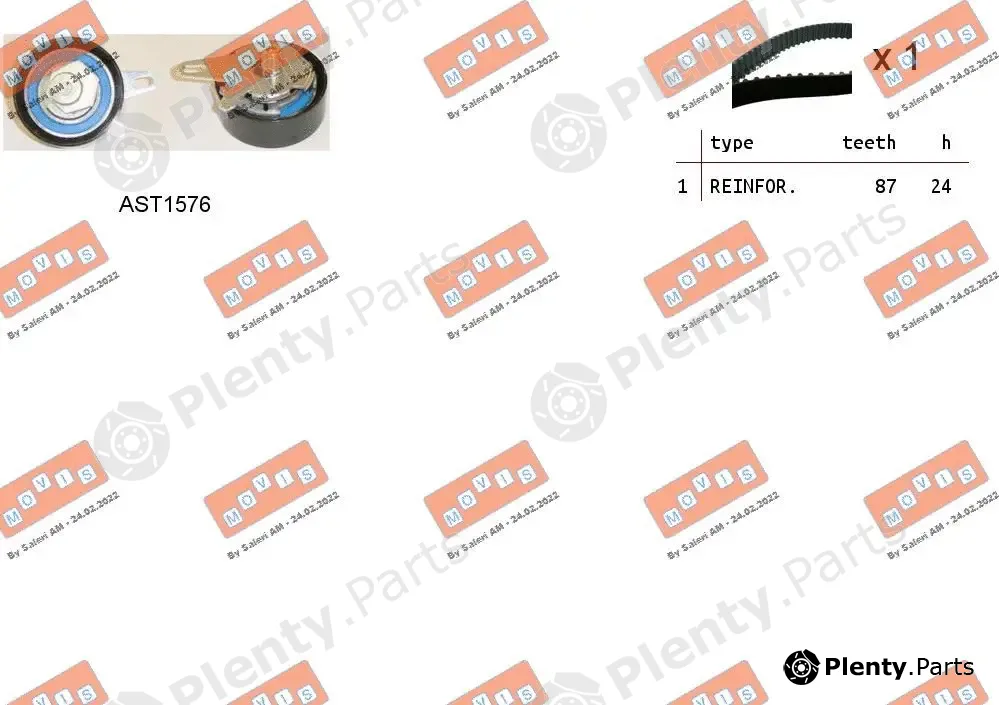 Movis ASTK1076 — Timing Belt Kit