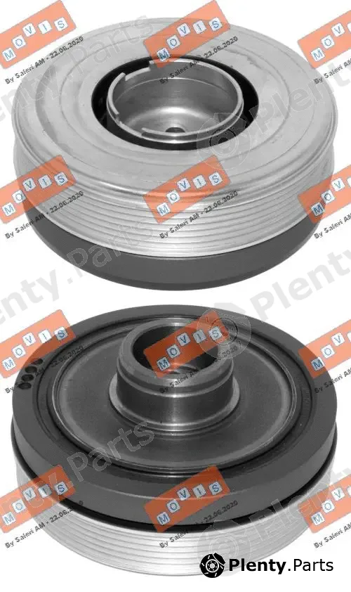 Movis AST9358 — Belt Pulley, crankshaft