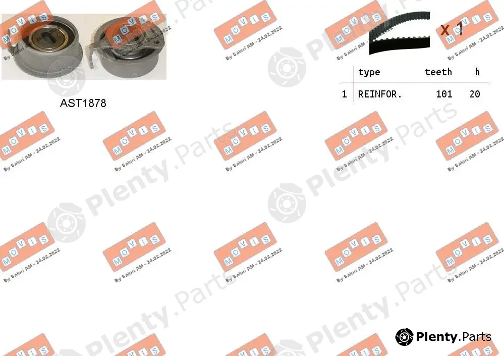 Movis ASTK1061 — Timing Belt Kit