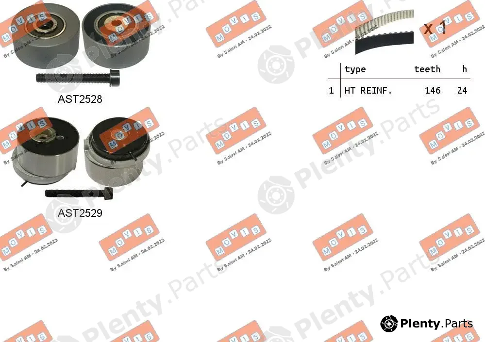 Movis ASTK1110 — Timing Belt Kit