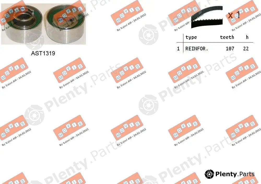 Movis ASTK0992 — Timing Belt Kit