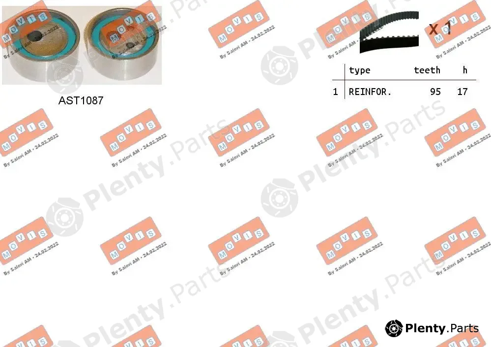 Movis ASTK0840 — Timing Belt Kit