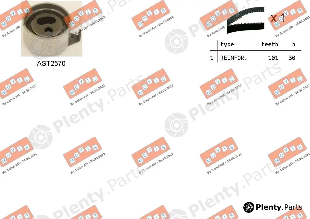 Movis ASTK1218 — Timing Belt Kit