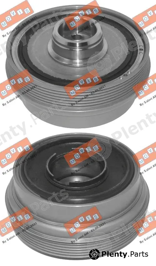 Movis AST9369 — Belt Pulley, crankshaft
