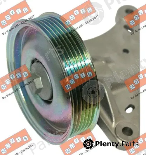 Movis AST3802 — Deflection/Guide Pulley, V-ribbed belt
