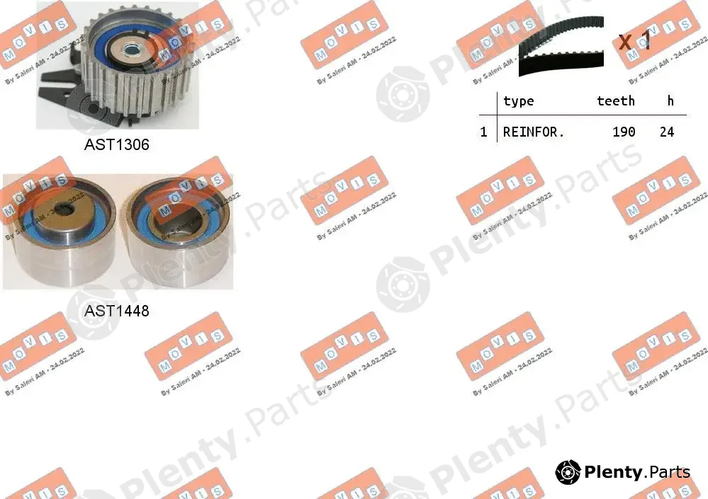 Movis ASTK0853 — Timing Belt Kit