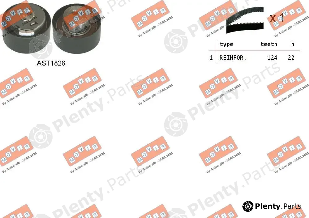 Movis ASTK0842 — Timing Belt Kit