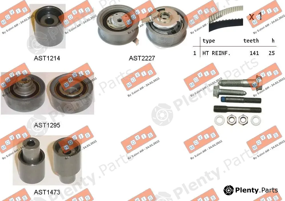 Movis ASTK0865 — Timing Belt Kit