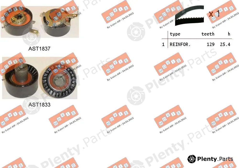 Movis ASTK1031 — Timing Belt Kit