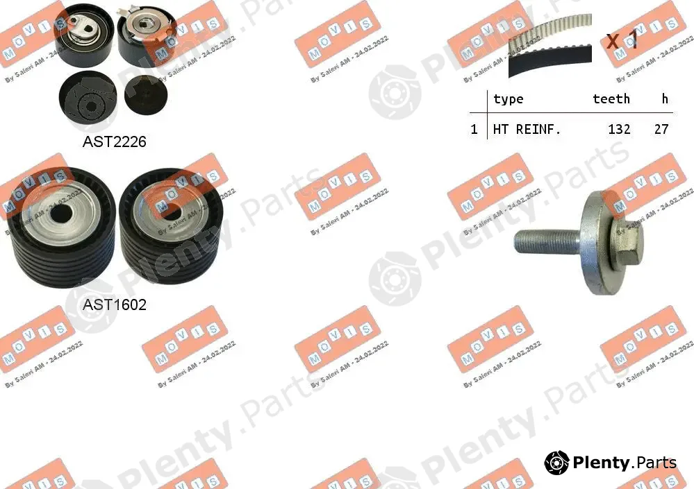 Movis ASTK1147 — Timing Belt Kit