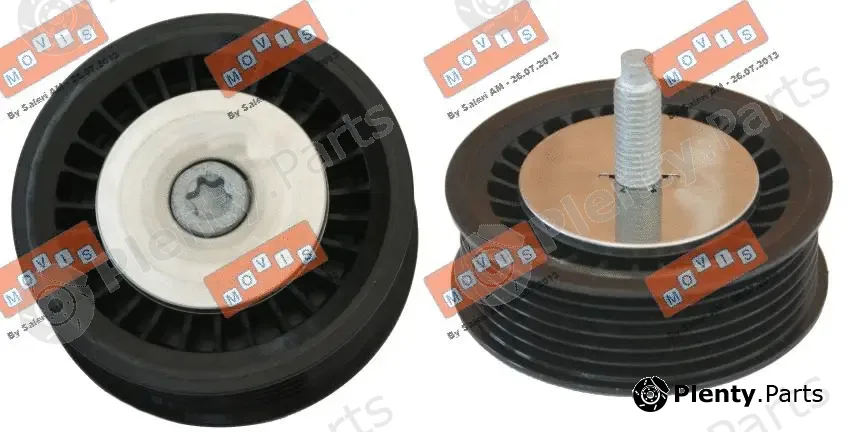 Movis AST3624 — Deflection/Guide Pulley, V-ribbed belt