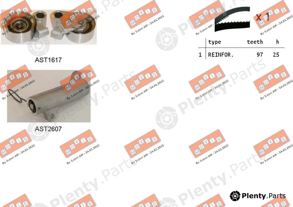 Movis ASTK1066C — Timing Belt Kit