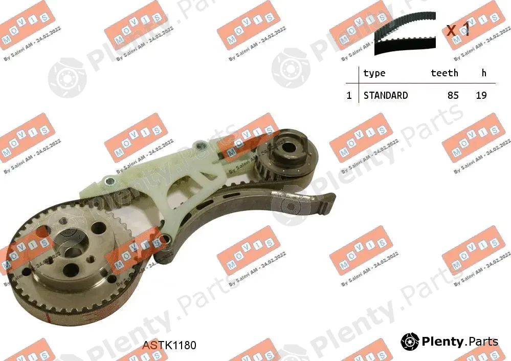 Movis ASTK1180 — Timing Belt Kit