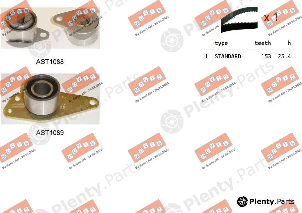 Movis ASTK1035 — Timing Belt Kit
