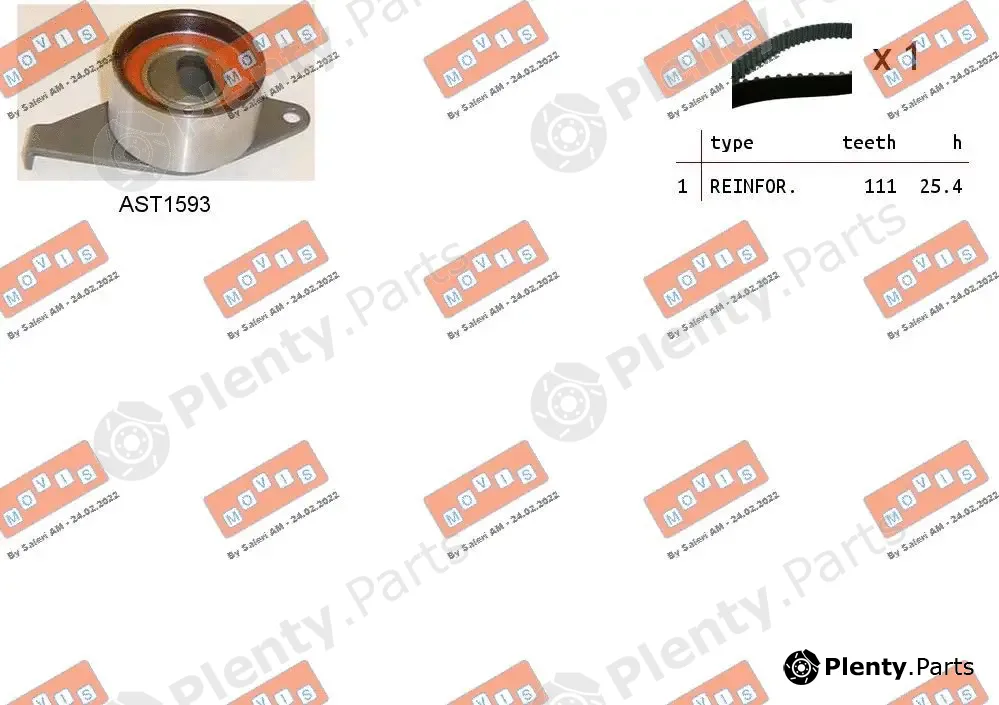 Movis ASTK1189 — Timing Belt Kit