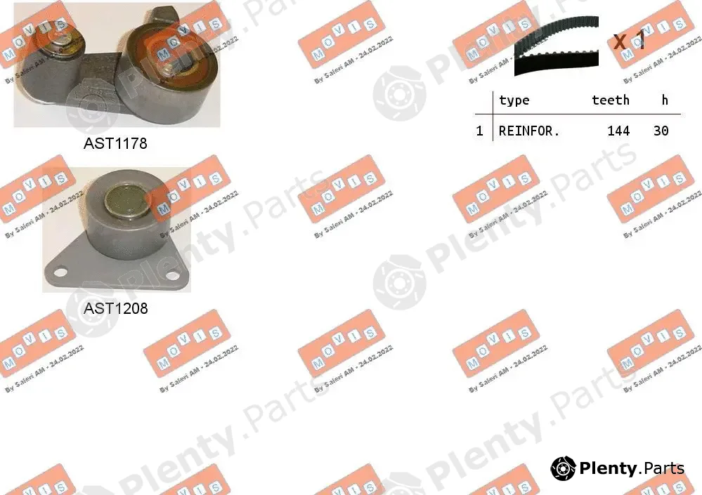 Movis ASTK0896 — Timing Belt Kit