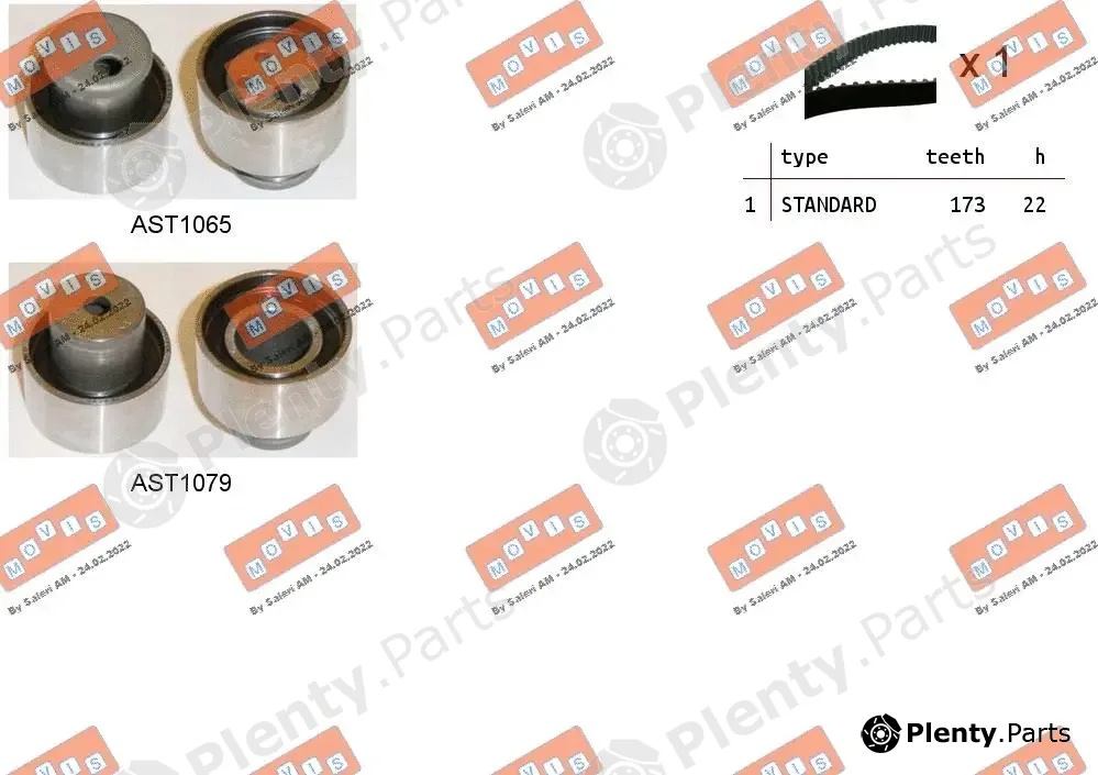 Movis ASTK0817 — Timing Belt Kit