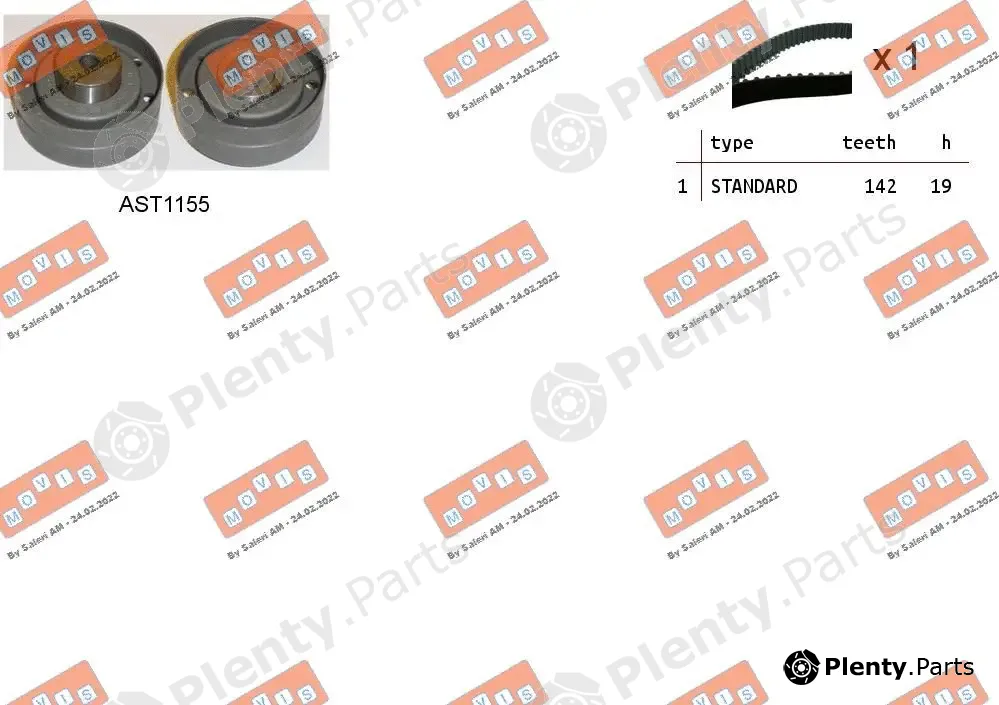 Movis ASTK0997 — Timing Belt Kit