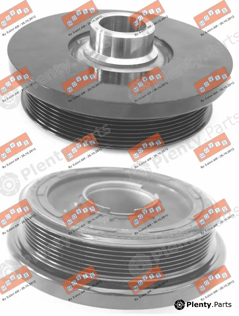 Movis AST9304 — Belt Pulley, crankshaft