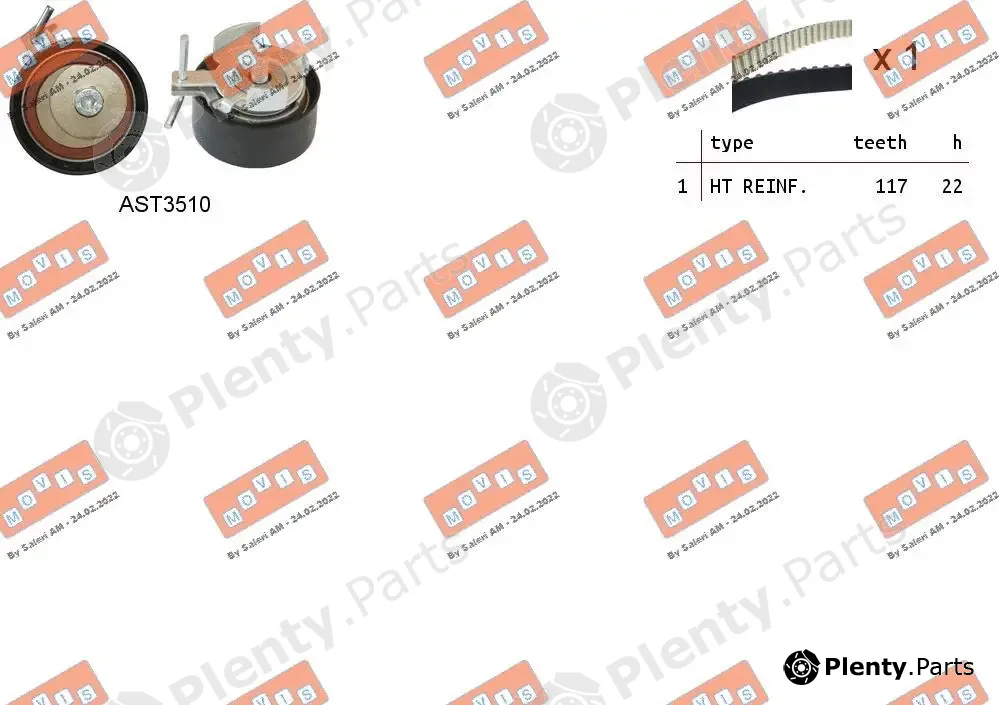 Movis ASTK1164 — Timing Belt Kit