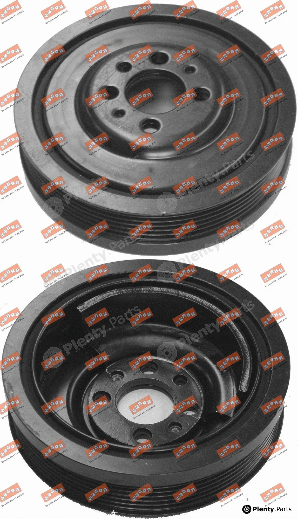 Movis AST9107 — Belt Pulley, crankshaft