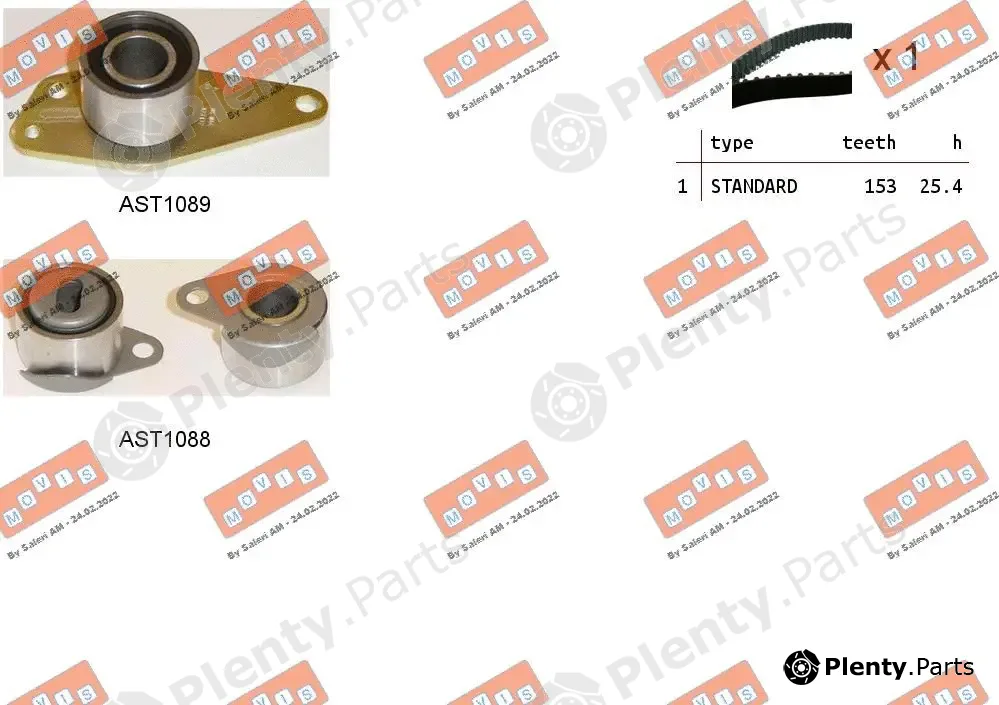 Movis ASTK1135 — Timing Belt Kit
