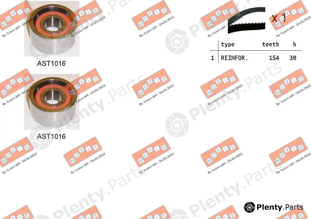 Movis ASTK0851 — Timing Belt Kit