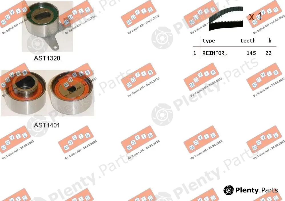 Movis ASTK1000 — Timing Belt Kit