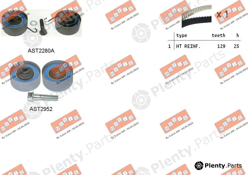 Movis ASTK0926 — Timing Belt Kit