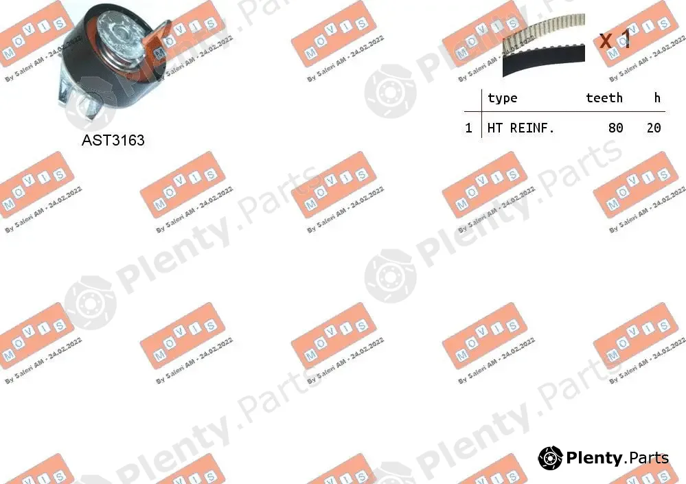 Movis ASTK1178 — Timing Belt Kit