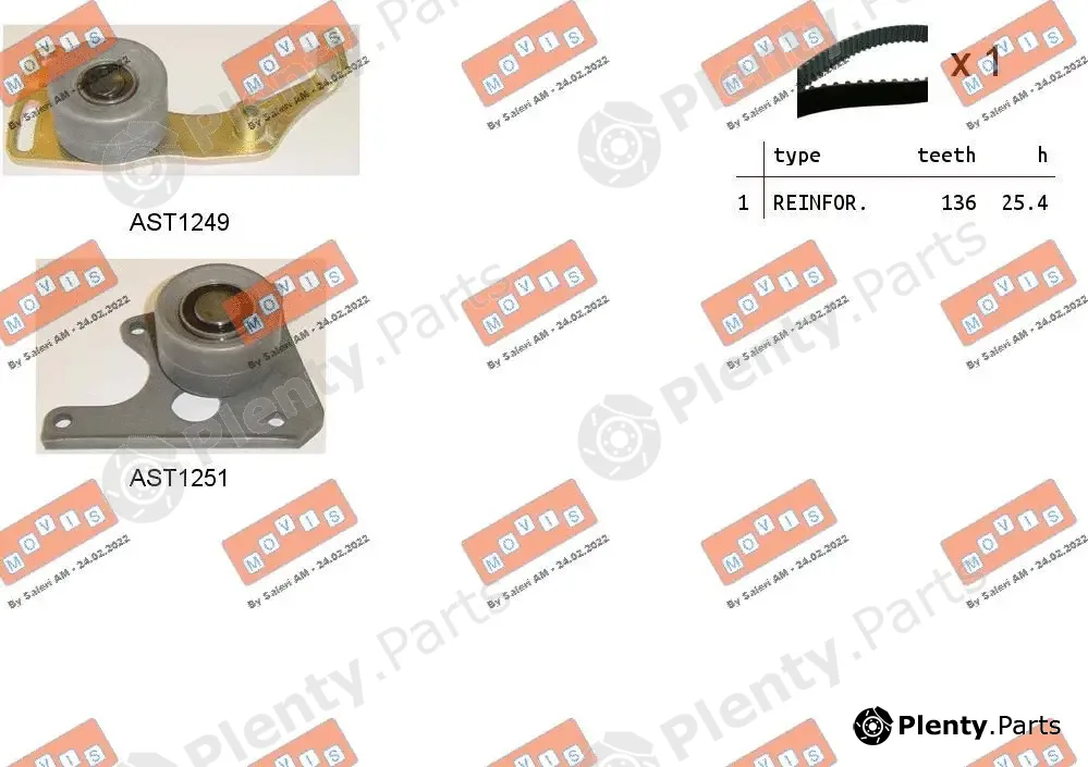 Movis ASTK0828 — Timing Belt Kit