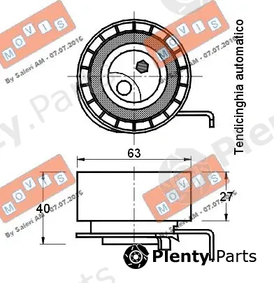 Tensioner Pulley, timing belt